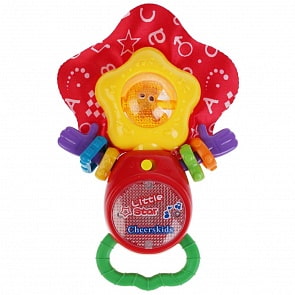 Музыкальная погремушка – Цветочек, свет и звук (Tongde, T645-D6990)