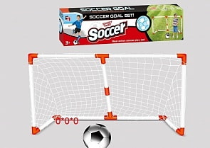 Игровой набор с воротами и мячом, 138 х 80 см. (1toy, Т15490)