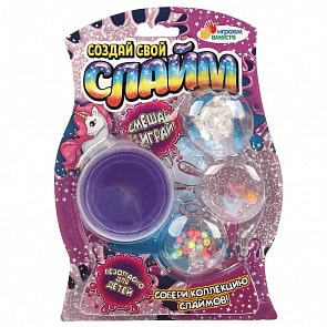 Набор для опытов Создай свой слайм (Играем вместе, ZY1032553-R)