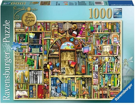 Пазл Необычный книжный магазин 2 1000 элементов 