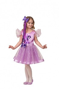 Карнавальный костюм для девочек – Сумеречная Искорка, размер 116-60 (Батик, 1914-116-60)