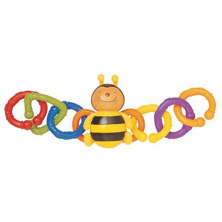 Детская развивающая игрушка для коляски «Пчёлка» 