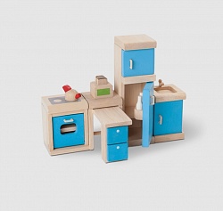 Набор мебели для кухни (Plan Toys, 7310) - миниатюра