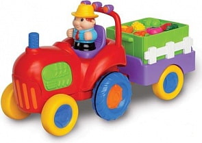 Развивающий  игровой центр «Трактор с овощами» (Kiddieland, KID 037325)