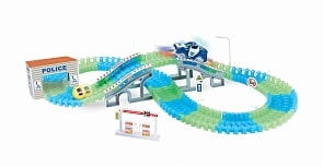 Трек гибкий – Полиция, 127 деталей (Solmar, Т59311)