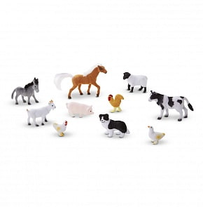 Фигурки животных из серии Классические игрушки – Ферма (Melissa & Doug, 594_md) Фигурки животных из серии Классические игрушки – Ферма (Melissa & Doug, 594_md)