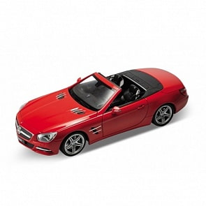 Игрушечная металлическая машина Mercedes-Benz SL500, масштаб 1:24 (Welly, 24041)