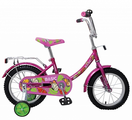 Детский велосипед – Navigator Basic, 14", розовый 