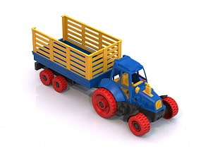 Трактор с прицепом (Нордпласт, Н-051)