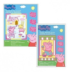 Набор для творчества из серии Свинка Пеппа, 2 поделки (Росмэн, 34677ros)