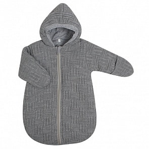 Спальный вязанный мешок, серый, рост 62 см (Kidboo, U16-02-05)