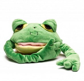 Мягкая игрушка - Смеющаяся лягушка, плюшевая (Chericole, CTC-9825k)