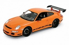 Машинка Porsche 911 (997) GT3, масштаб 1:24 (Welly, 22495)
