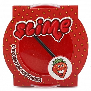 Mega-slime с ароматом клубники, 300 грамм (Волшебный мир, S300-17) 