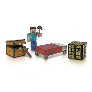 Набор фигурок Minecraft Survival pack, 8 см (Jazwares, TM16450)