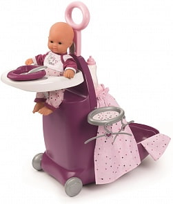 Набор для кормления и сна пупса Smoby Baby Nurse в чемодане (Smoby, 220346)