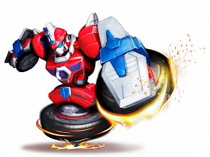 Волчок-трансформер 2 в 1 Spin Racers – Неудержимый с аксессуарами (Spin Racers, K02SRS01)