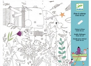 Раскраска - На дне, 1,26 см (Djeco, 09646k)