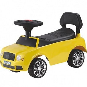 Машинка-каталка, желтая, свет и звук (ST00172-YEsim)