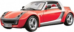 Металлическая машинка Smart Roadster, масштаб 1:24 (BBURAGO, 18-22064B)