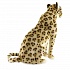 Мягкая игрушка - Леопард сидящий, 65 см  - миниатюра №4
