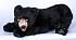 Мягкая игрушка - Медвежонок лежащий, 90 см  - миниатюра №1