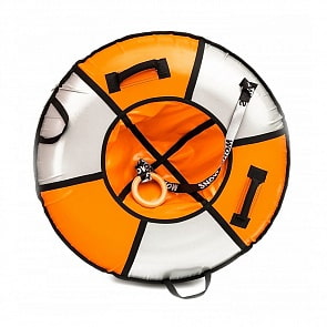 Санки надувные - Тюбинг RT – Элит, оранжевый, диаметр 105 см  (RT, 7328rt)