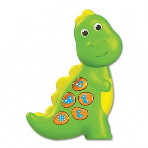 Плеер для самых маленьких - Чудо-огоньки - Динозаврик (Азбукварик, 28212-1)