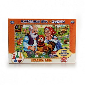 Настольная игра-ходилка - Курочка Ряба (Умка, 4690590111550sim)