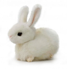 Мягкая игрушка - Заяц, 17 см (Hansa, 2832К)