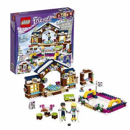 Конструктор Lego Friends. Горнолыжный курорт: каток 