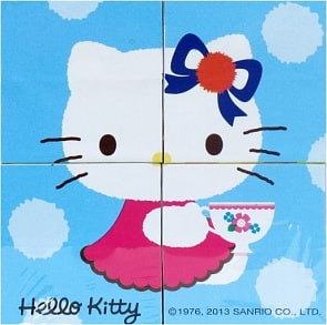 Набор из 4 кубиков «Hello Kitty» (Играем вместе, 01604sim)