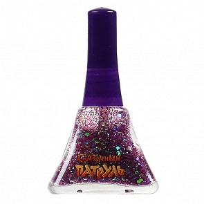 Косметика для девочек Сказочный патруль - Лак для ногтей, 5 мл, сиреневый, глиттер (Милая Леди, NPG-MEL-SP)