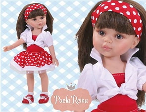 Кукла Кэрол, 32 см (Munecas Paola Reina, 04557_paola)