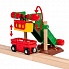 Игровой набор - Сельское поселение с поездом, погрузчиком сена, бульдозером, домашними животными  - миниатюра №2