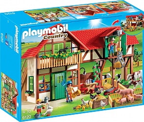Игровой набор из серии Ферма - Большая ферма (Playmobil, 6120pm)