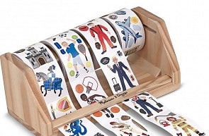 Наклейки в катушках - Карьера и транспорт (Melissa&Doug, 4275_md)