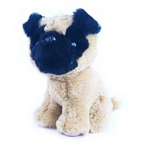Мягкая игрушка – Собачка Мопс, 20 см (Button Blue, 73-204)