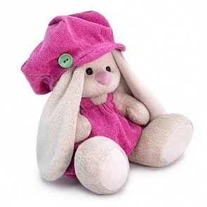 Мягкая игрушка - Малыш Зайка Ми в штанишках и кепке, 15 см (Budi Basa, SidX-310)