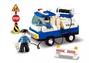 Конструктор – Полиция с фигурками, 94 детали (Sluban, M38-B900)
