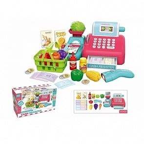 Кассовый аппарат с аксессуарами, звук (Zhorya, ZY918926)