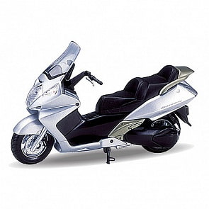 Металлический мотоцикл Honda Silver Wing, масштаб 1:18 (Welly, 12165P)