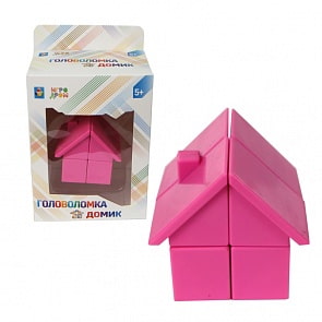 Головоломка - Домик 7 х 6,5 см (1 Toy, Т14211) (ассортимент)