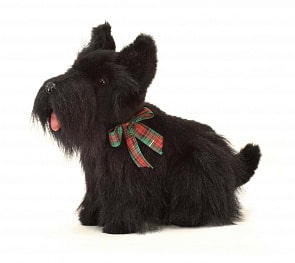 Мягкая игрушка – Скотч терьер, 31 см (Hansa, 4128)