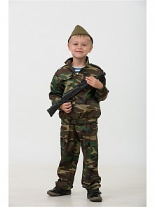 Карнавальный костюм из серии Профессии – Разведчик, размер 134-68 (Батик, 5700-134-68)