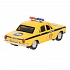 Машина Полиция Газ-2401 Волга 12 см желтая со светом и звуком металлическая инерционная  - миниатюра №1