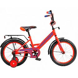  Велосипед Tech Team T 12137, диаметр колес 12 дюймов, оранжевый (Tech Team, T 12137_оранжевый) - миниатюра