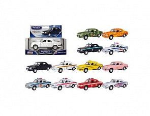 Машинка металлическая ГАЗ-31105 Волга, 1:43, несколько видов (Autotime, 7528W-RUS) Машинка металлическая ГАЗ-31105 Волга, 1:43, несколько видов (Autotime, 7528W-RUS)