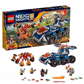 Lego Nexo Knights. Башенный тягач Акселя (LEGO, 70322-L)