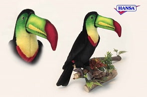 Мягкая игрушка – Тукан, 33 см (Hansa, 6408-hns)